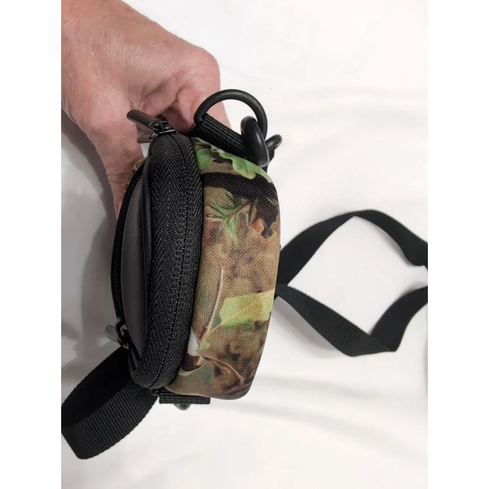 USA Gear Compact Camera Case Bag Camo Design storage case Crossbody small